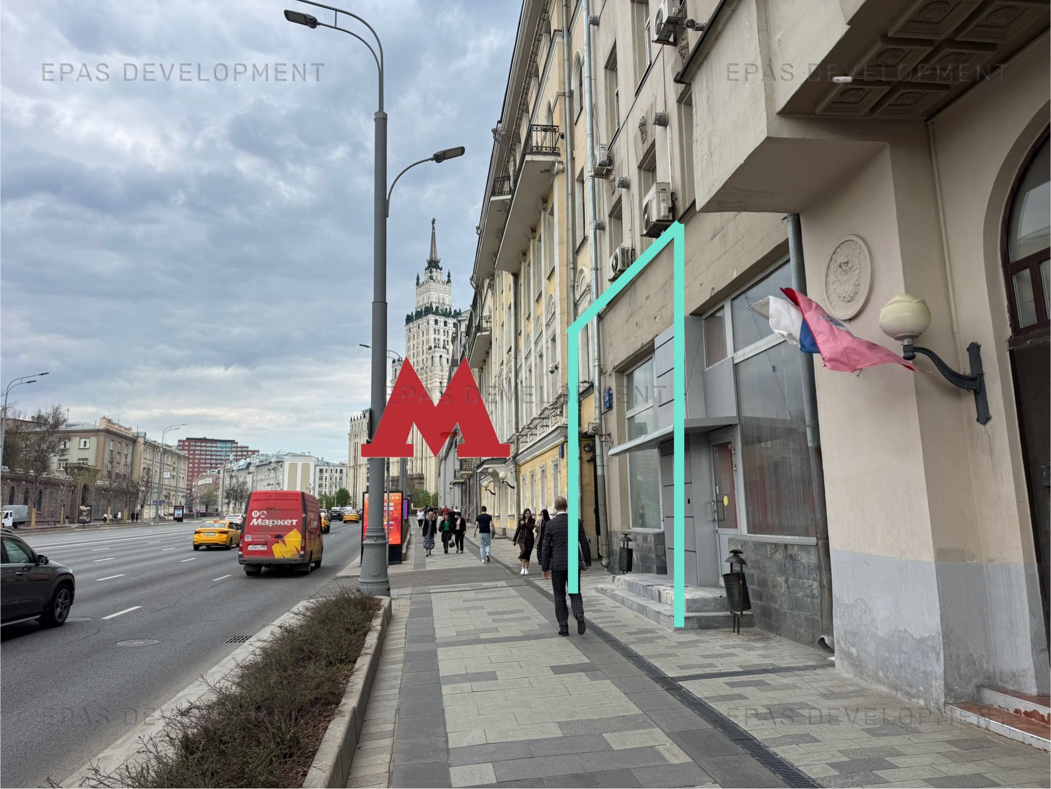 Москва, ЦАО, ул. Садовая-Черногрязская, д. 3Бс1